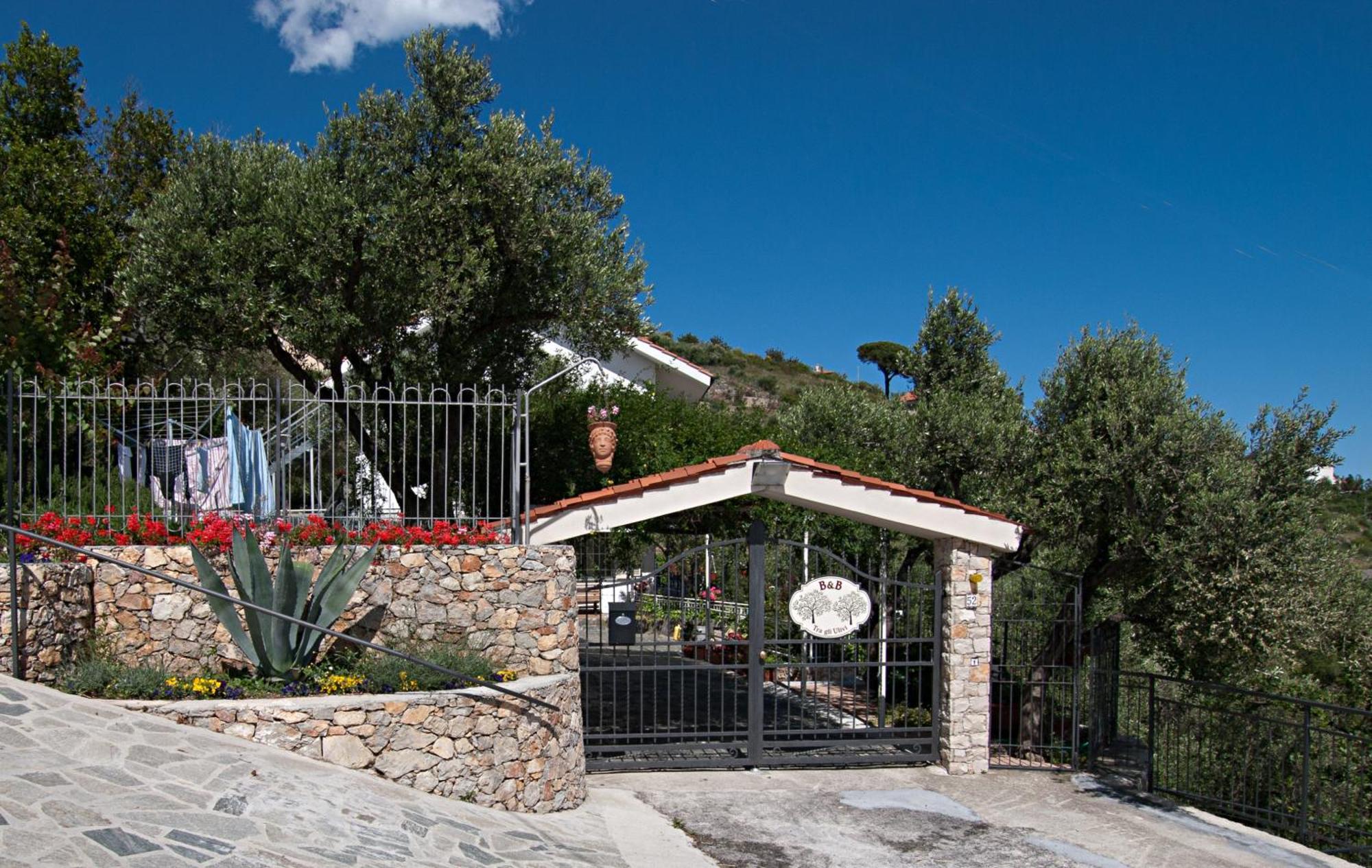 Tra Gli Ulivi Bed & Breakfast Pietra Ligure Bagian luar foto