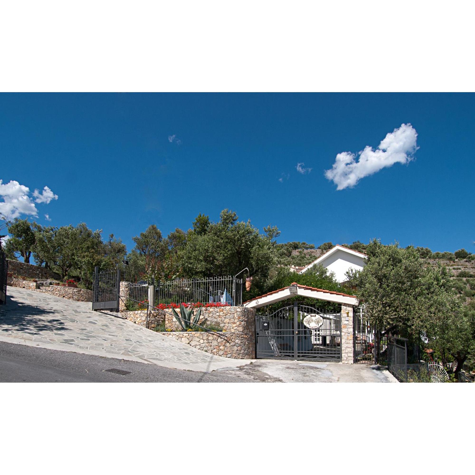 Tra Gli Ulivi Bed & Breakfast Pietra Ligure Bagian luar foto